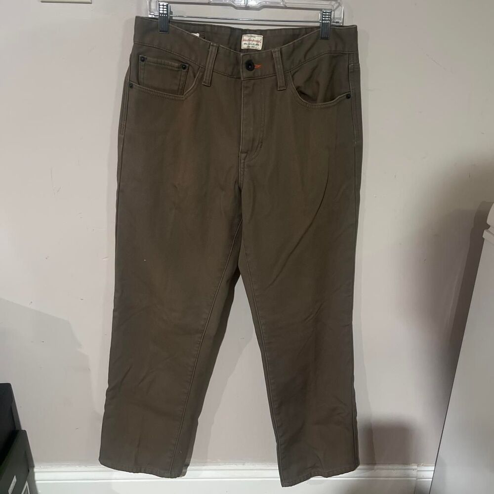 Weatherproof Men's Khaki and Brown Jeans